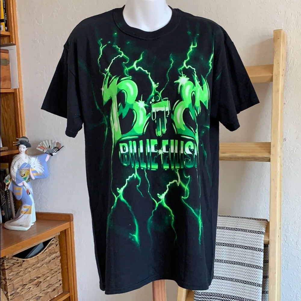 Billie Eilish tour shirt, size medium
